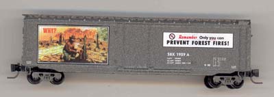 Smokey Bear Boxcar 2